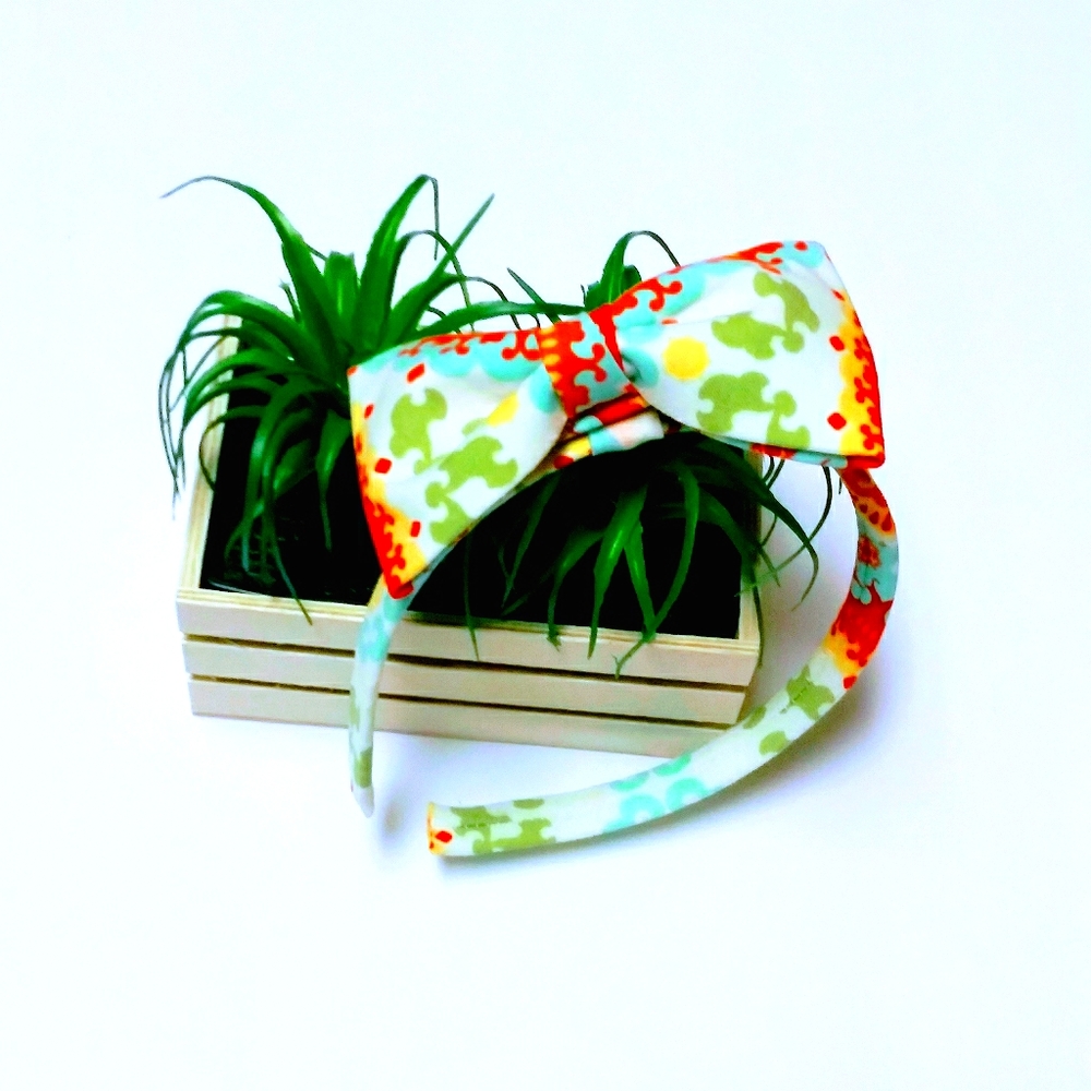 Girls Interchangeable Hard Headband/fabric…